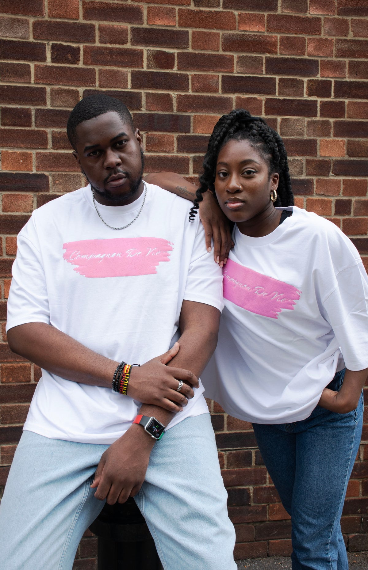 Essence of Compagnon white T-shirt COMPAGNON DE VIE unisex urban London fashion